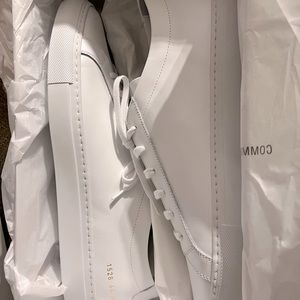 Common Projects Original Achilles Low Leather Sneakers UK 10 White